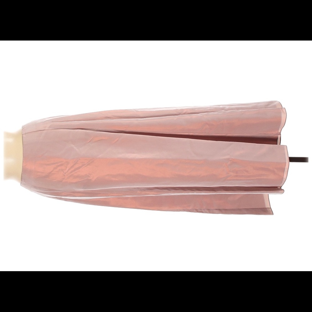 Laundry by Shelli Segal pink holograpic skirt
